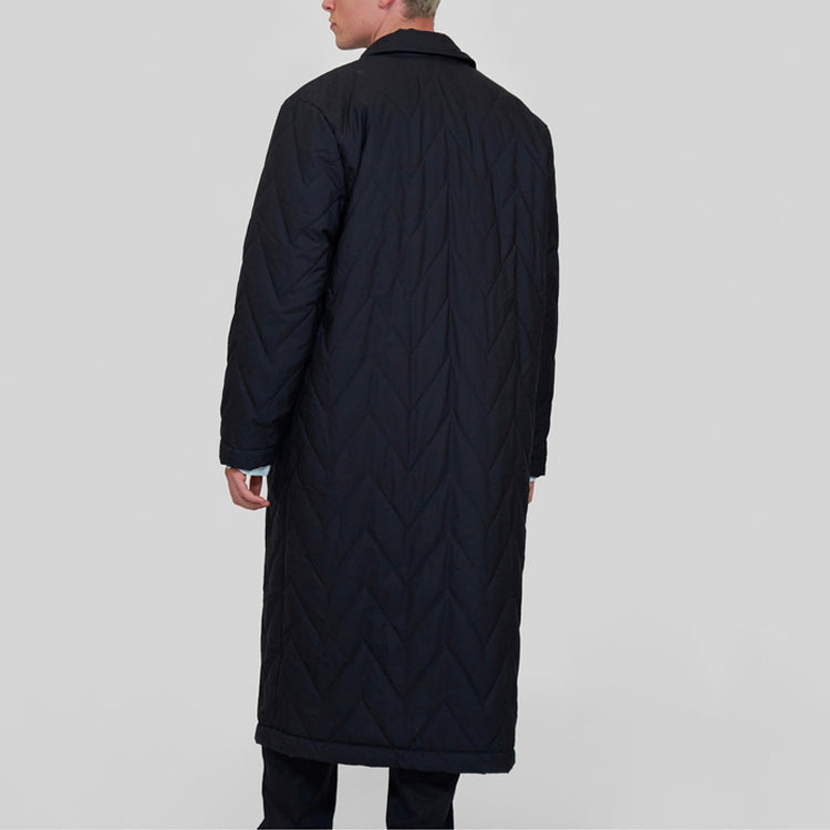 Men's Levis Midnight Blue Series Long Jacket Black 21274-0000