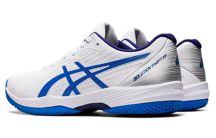 ASICS Solution Swift FF Clay 'White Electric Blue' 1041A299-102