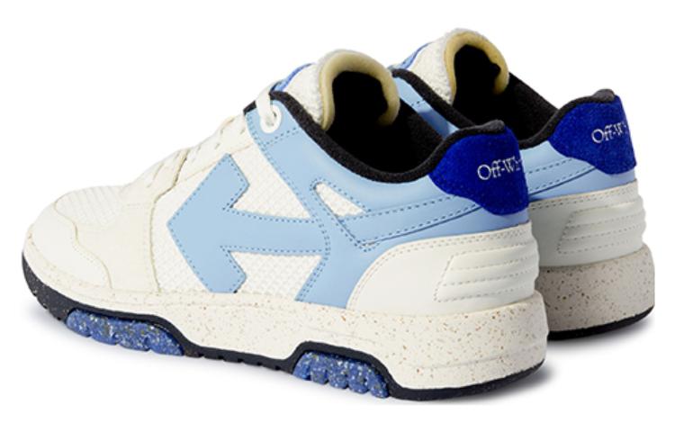 Off-White Slim Out Of Office Sneakers 'Blue White' OMIA243F23LEA0010140