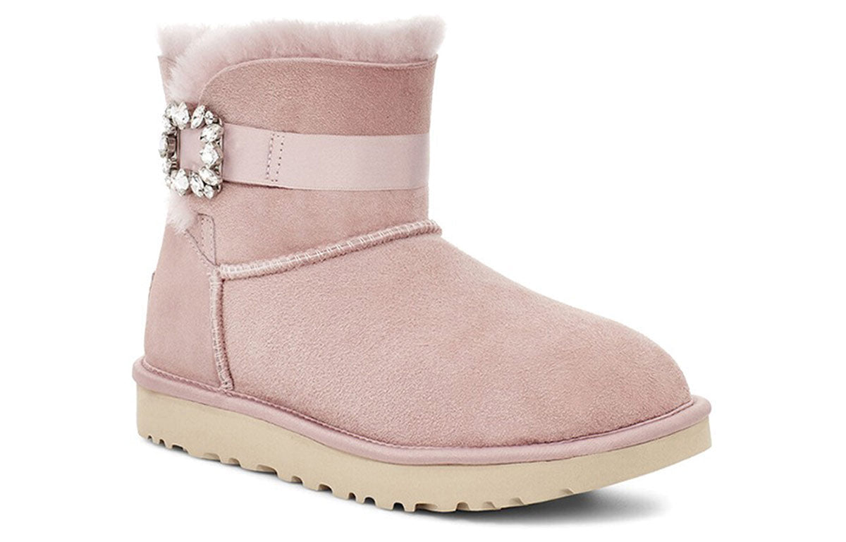 (WMNS) UGG Karlie Brooch 'Pink' 1110430-PINK