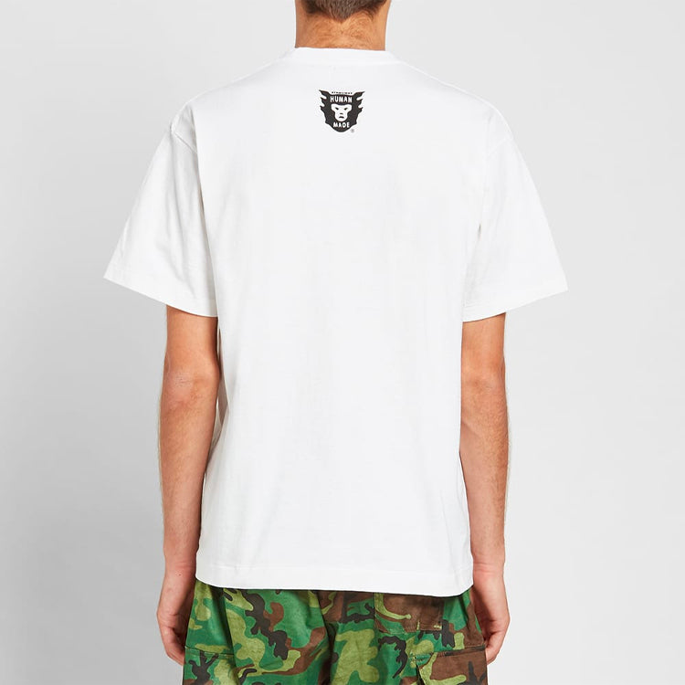 HUMAN MADE Love Short Sleeve Unisex White HM18TE016