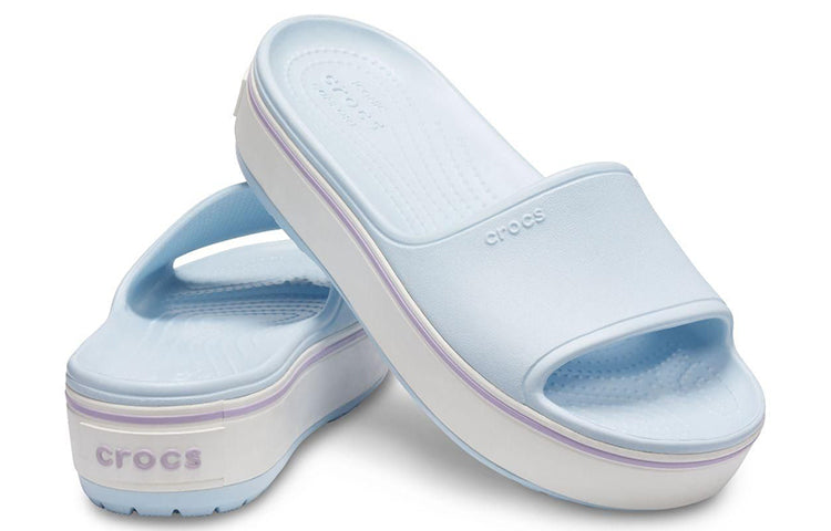 Crocs Crocband Light Cozy Sports Slippers Unisex Blue 205631-4JR