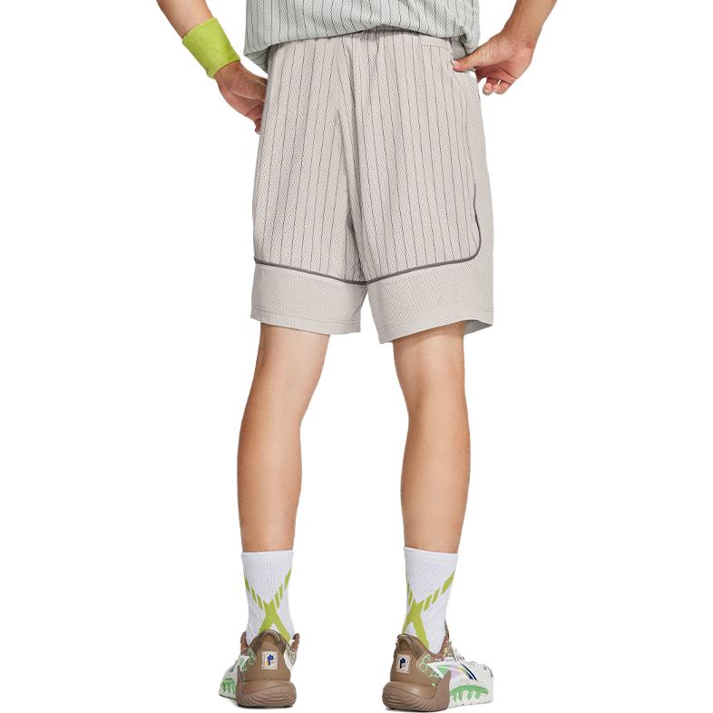 Li-Ning Casual Sport Lined Shorts 'Beige' AAPS235-1
