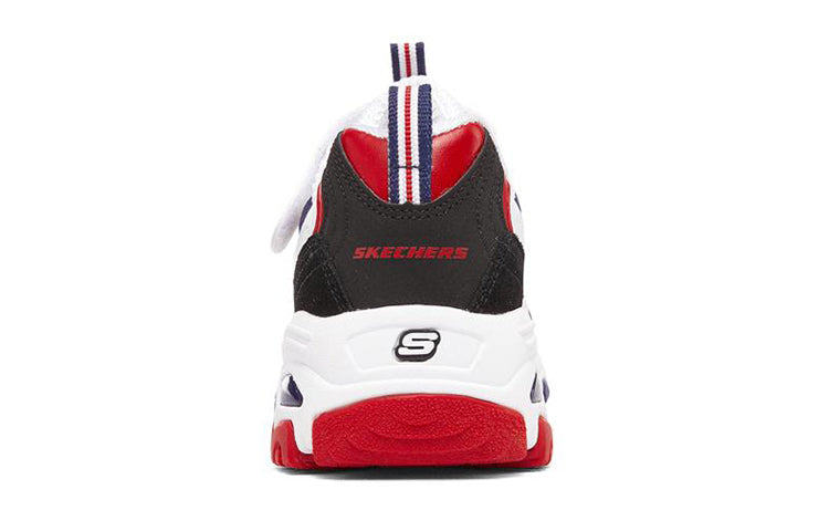 (GS) Skechers D'Lites 'White Blue Red' 302536L-WNVR