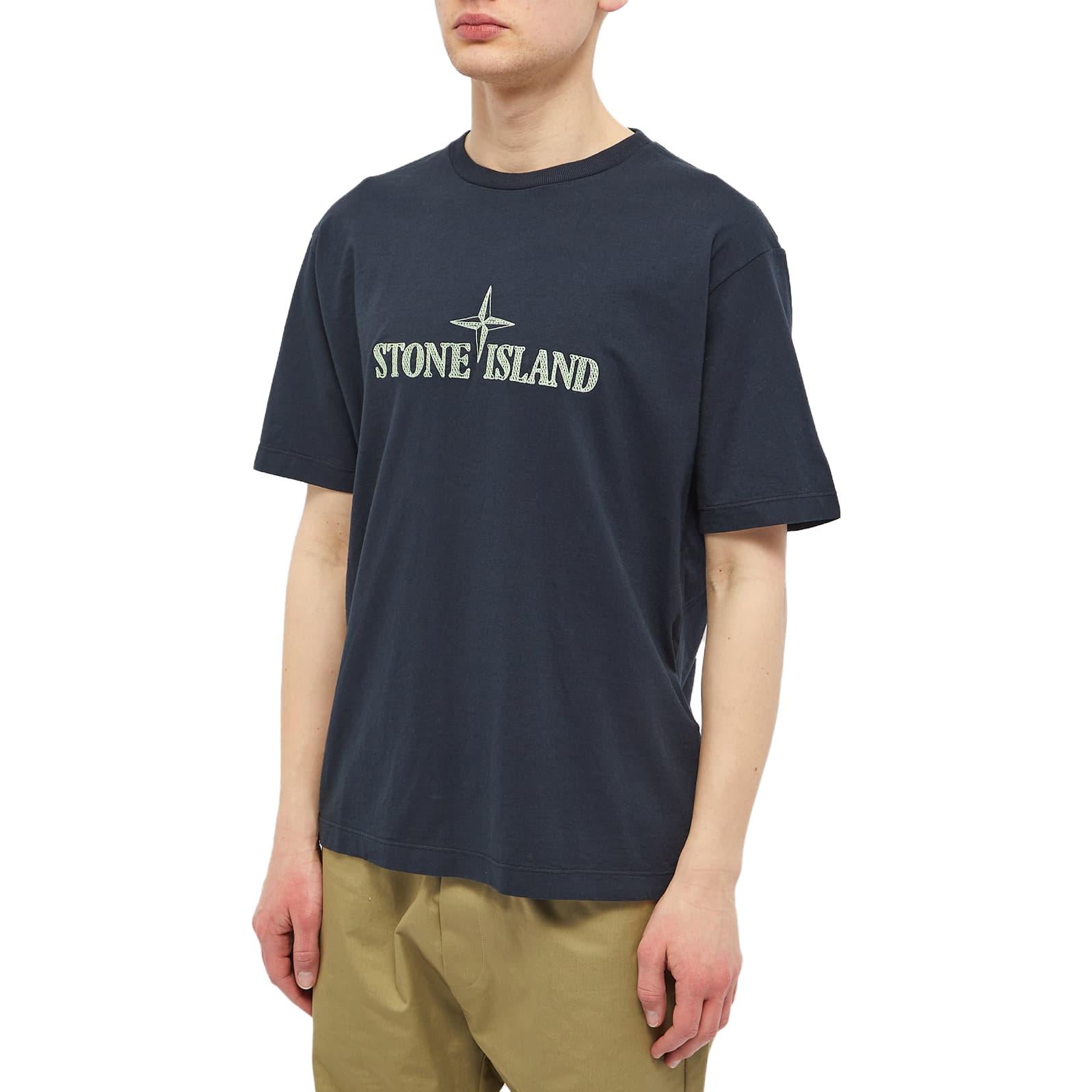STONE ISLAND Stitches T-shirt 'Navy' 781521579-V0020