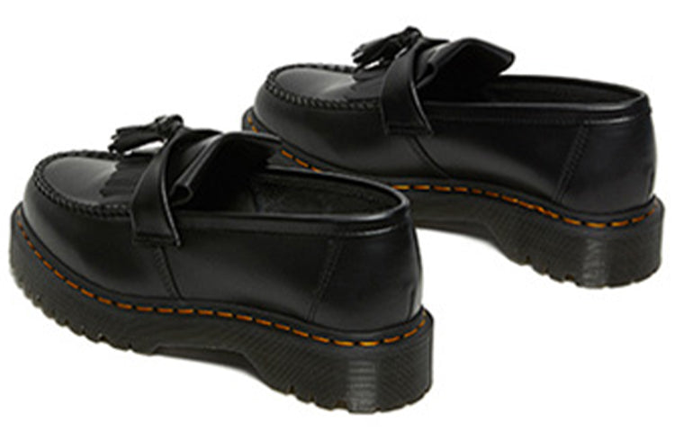 Dr. Martens Adrian Bex Smooth Leather Tassel Loafers 'Carbon Black' 26957001