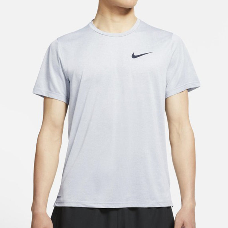 Nike Pro Dri-FIT Sports Training Quick Dry Round Neck Short Sleeve Gray CZ1182-073