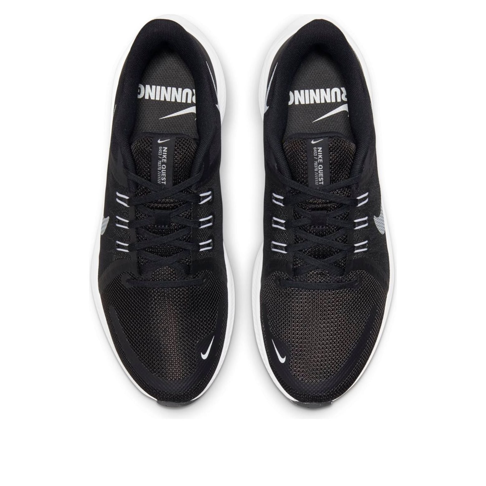 (WMNS) Nike Quest 4 'Black White' DA1106-006