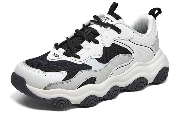 Skechers D'LITES Rover X 'White Black' 894244-BKGY