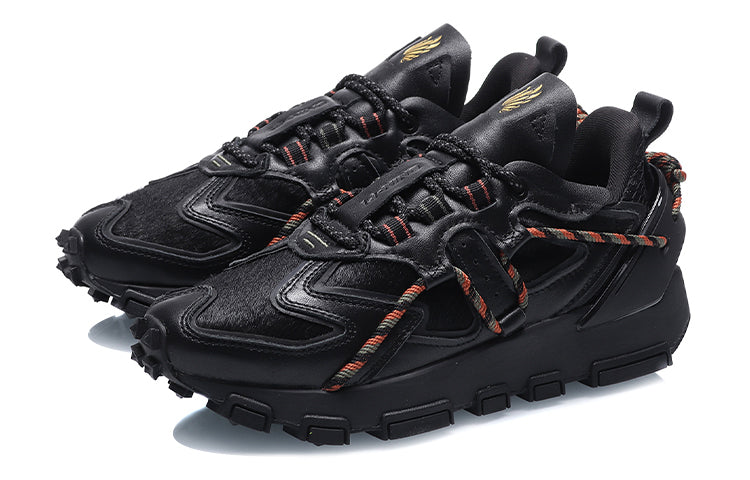 (WMNS) Li-Ning Counterflow Low x Dunhuang Museum 'Black' AGCQ622-5