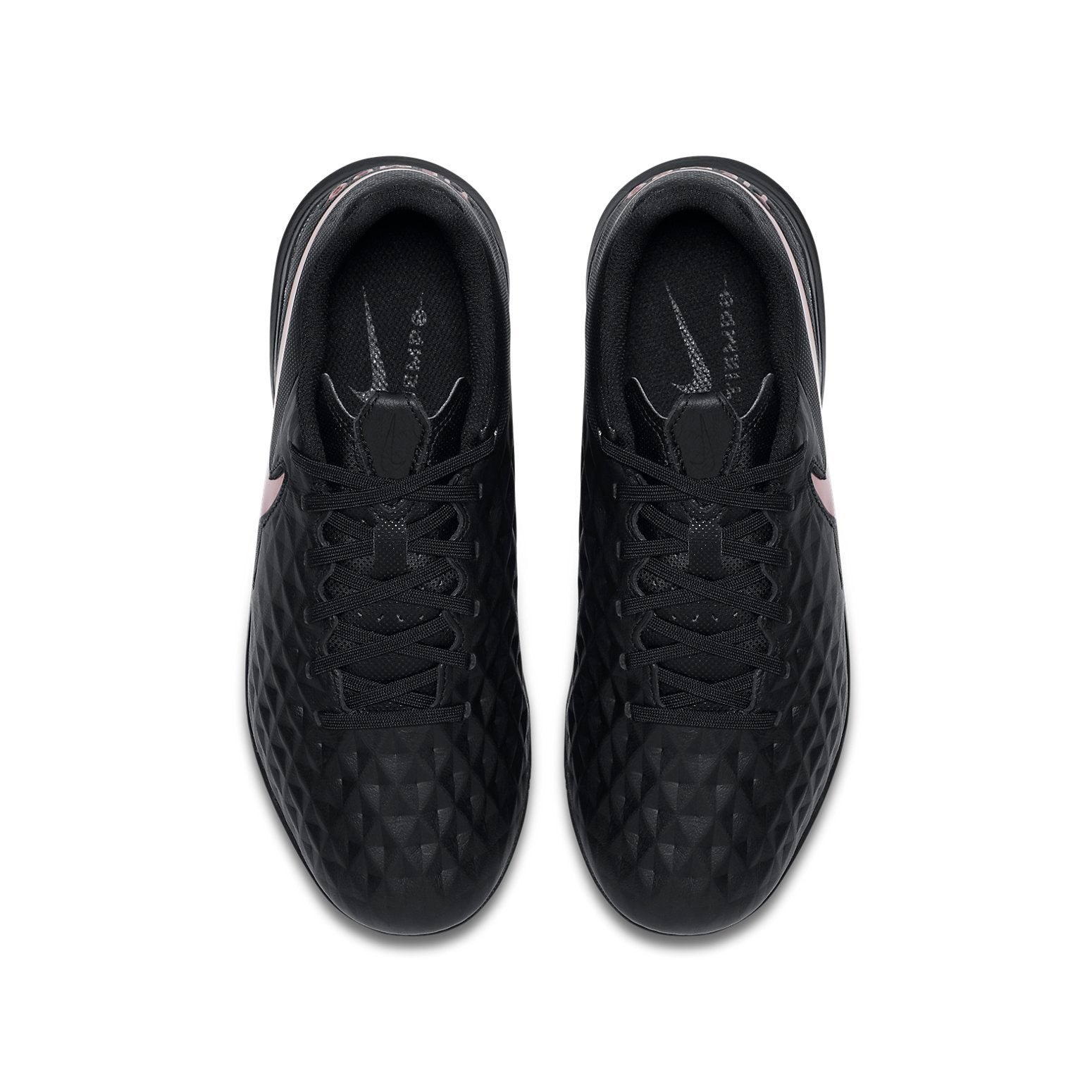(GS) Nike Tiempo Legend 8 Academy TF Turf 'Black Silver' AT5736-010