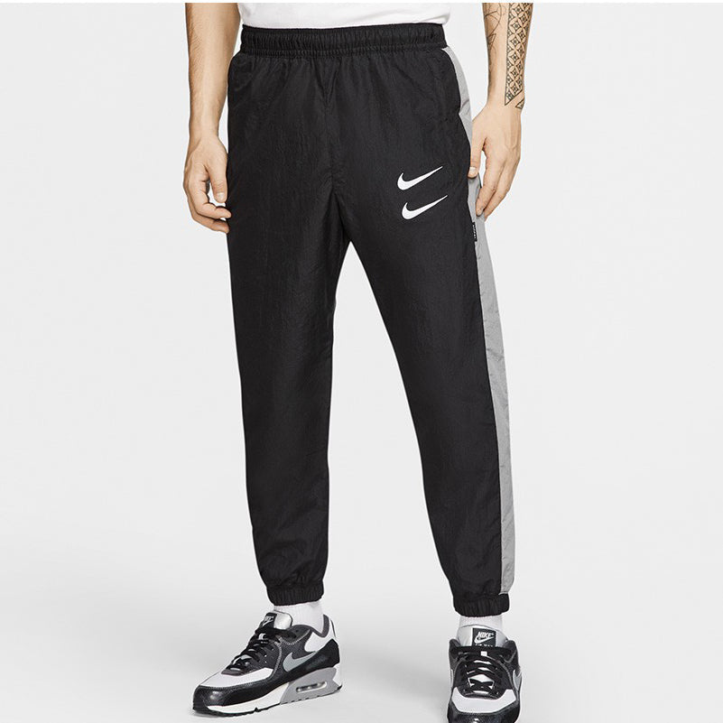 Nike Woven Bundle Feet Casual Sports Long Pants Black CJ4878-010