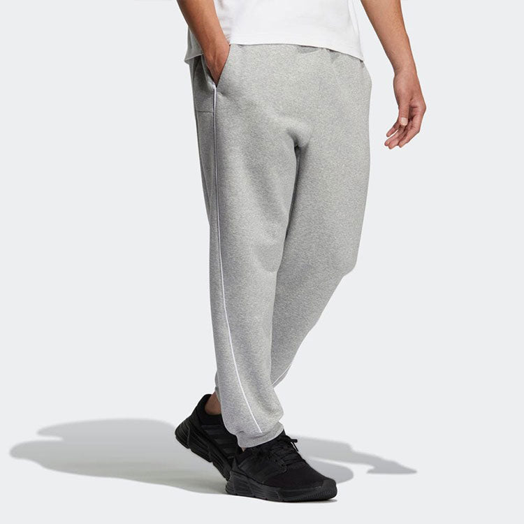 Men's adidas Solid Color Alphabet Logo Casual Sports Pants/Trousers/Joggers Gray HM2681