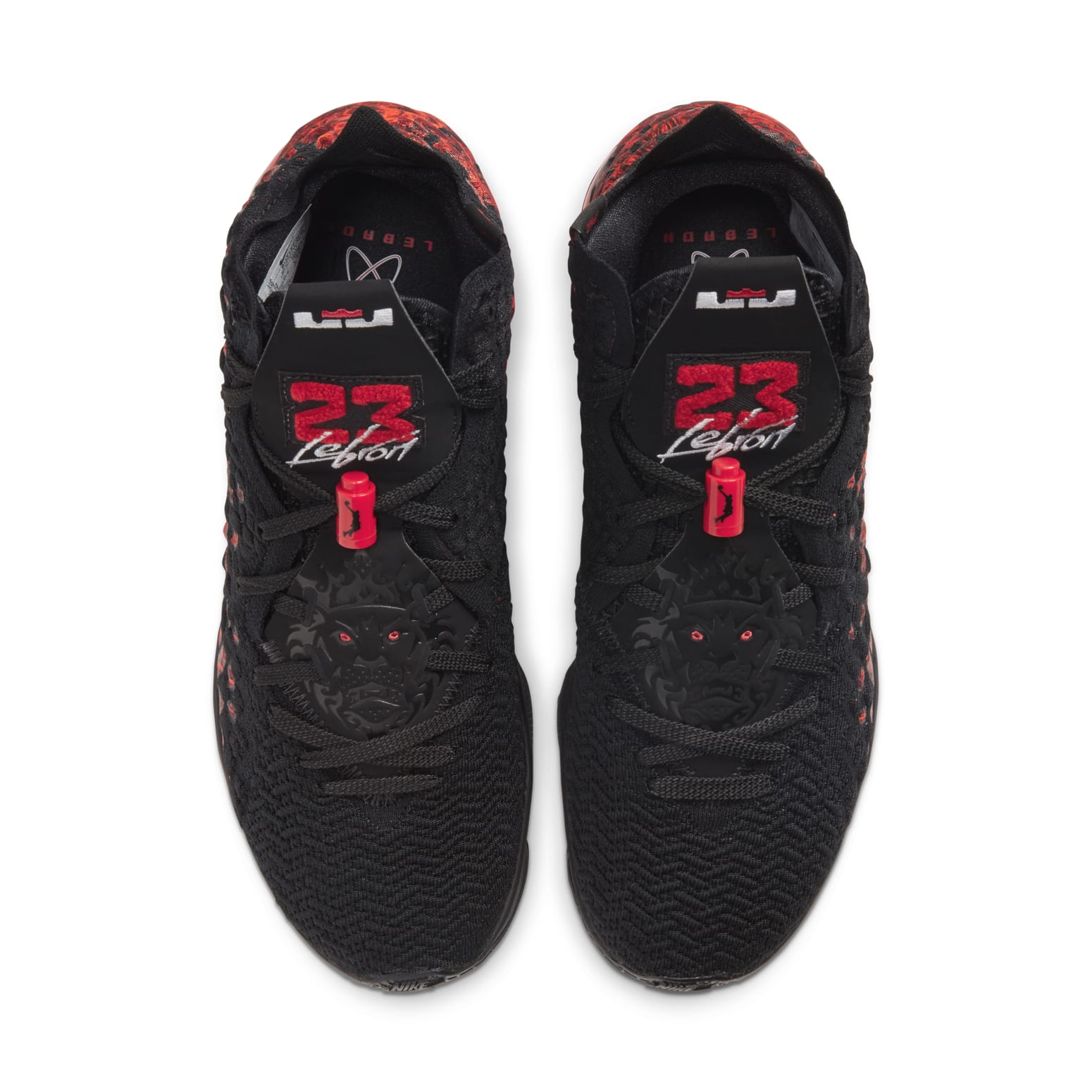 Nike LeBron 17 EP 'Infrared VI 'Black White University Red' BQ3178-006