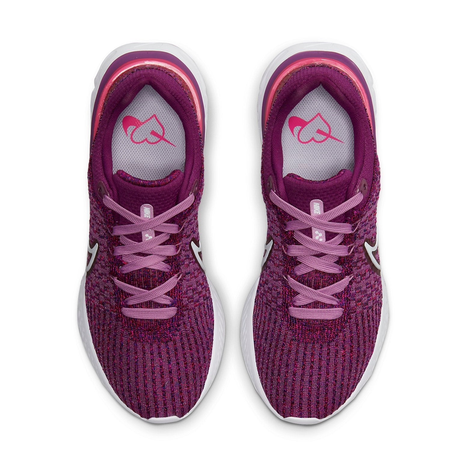 (WMNS) Nike React Infinity Run Flyknit 3 'Light Bordeaux' DD3024-500