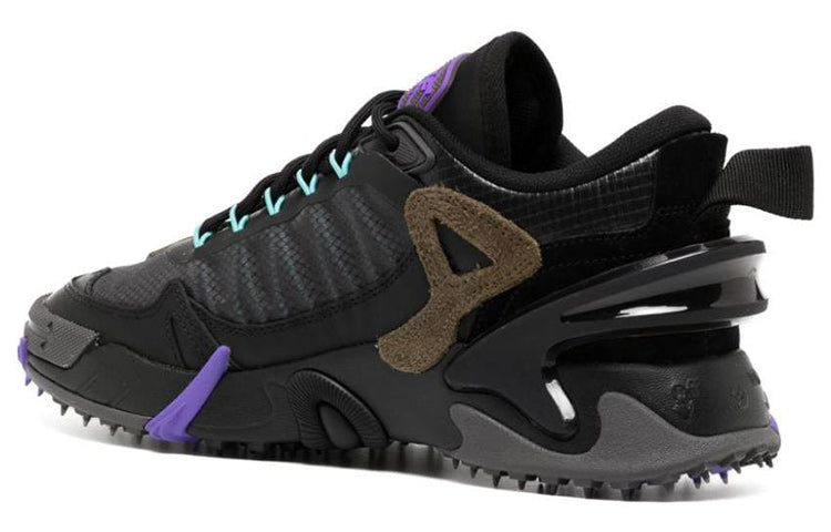 Off-White Odsy-2000 Sneakers 'Black Purple' OMIA190S23FAB0011056