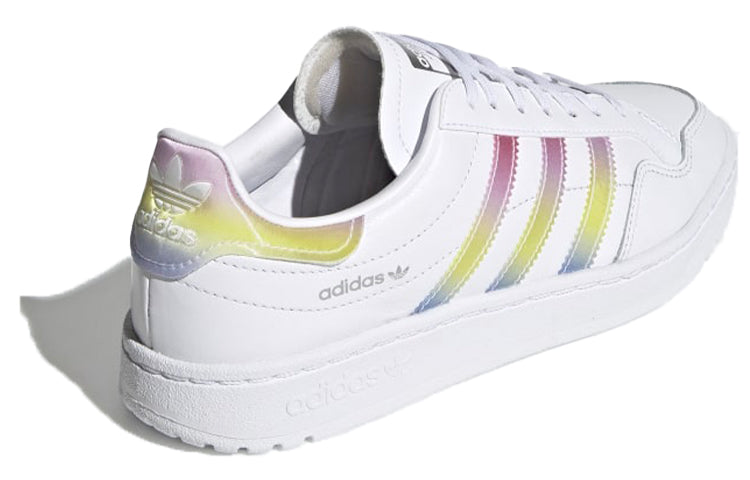 (WMNS) adidas originals Team Court Shoes White FY2725
