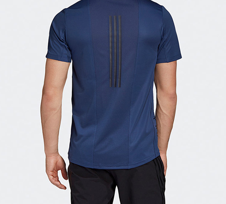 adidas Trg Tee H.Rdy Sport Training Short Sleeve Men's Blue FM2103