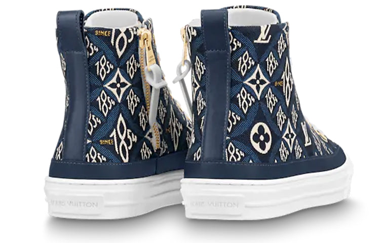 (WMNS) LOUIS VUITTON Stellar Ankle Sneakers 'Blue' 1A8O1C