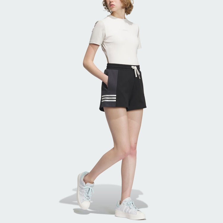 (WMNS) adidas LT Shorts Asia Sizing 'Black' IU4843