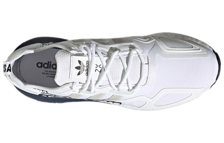 adidas ZX 2K Boost 'Bold Logo Graphic - White Navy' FX7036