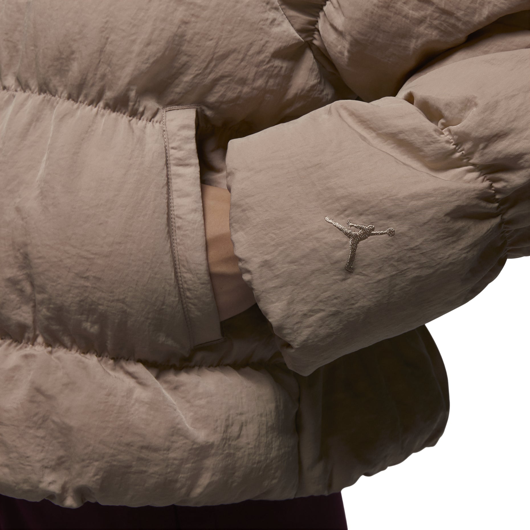 (WMNS) Air Jordan Puffer Jacket 'Desert' FB5150-277