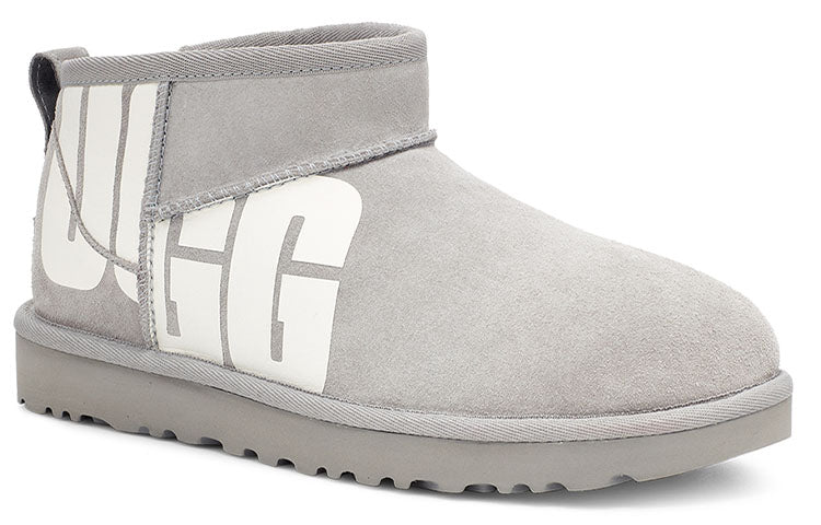 (WMNS) UGG Classic Ultra Mini Chopd 'Light Grey' 1126373-CBB