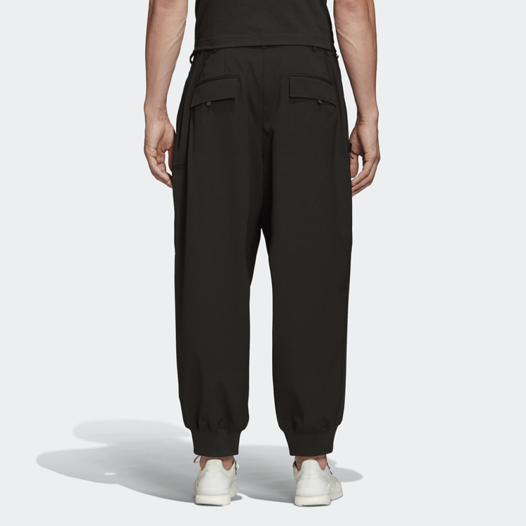 adidas Y-3 Craft 3-Stripes Cuffed Pants 'Black' FN3403