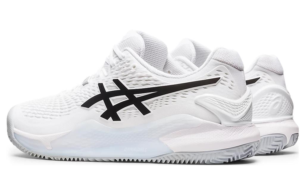ASICS Gel-Resolution 9 Clay 'White Black' 1041A375-100