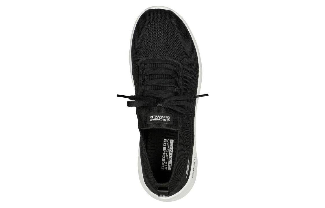 (WMNS) Skechers Go Walk Flex 'Early Morning - Black White' 124969-BKW