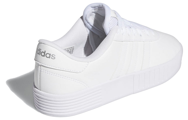 (WMNS) adidas neo Court Bold White FX3488