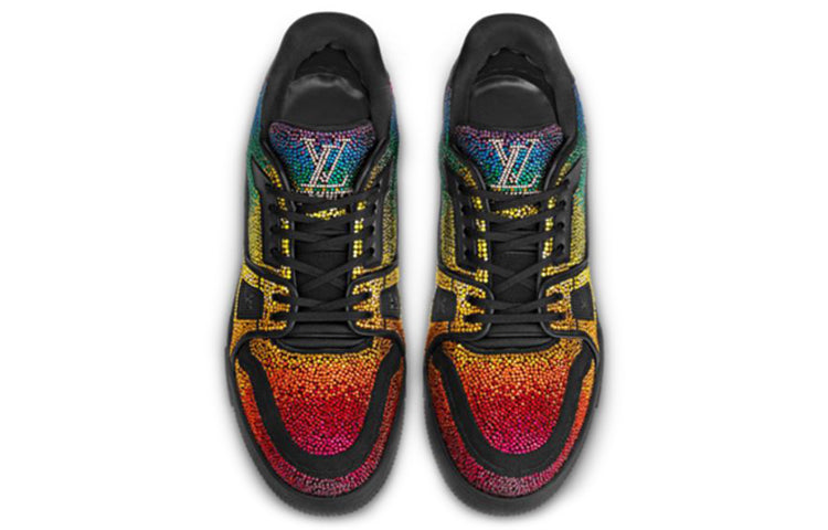 LOUIS VUITTON Trainer Sneakers 'Glitter Rainbow' 1A5YLN
