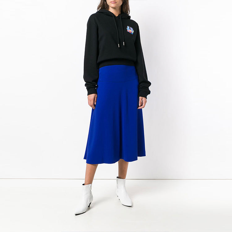 (WMNS) Off-White Microenvironment Crop Hoody Black OWBB016E180030421088