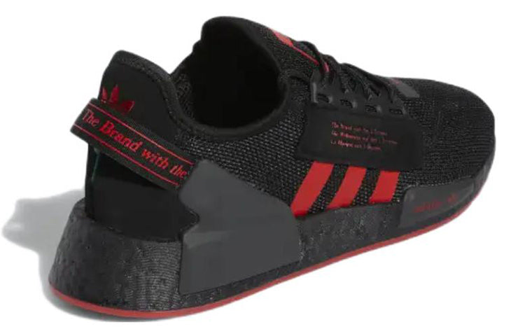 adidas NMD_R1 V2 Shoes 'Core Black / Vivid Red' GY2071