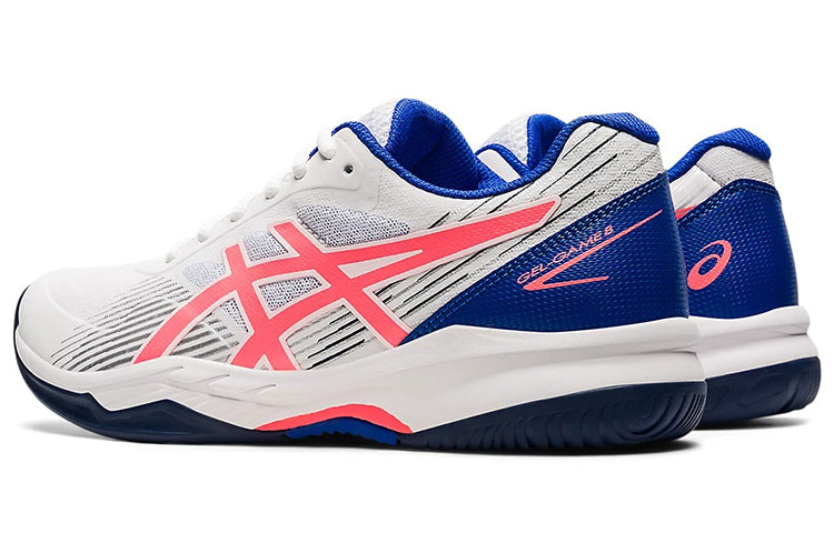 (WMNS) ASICS Gel-Game 8 'White Blue Pink' 1042A152-102