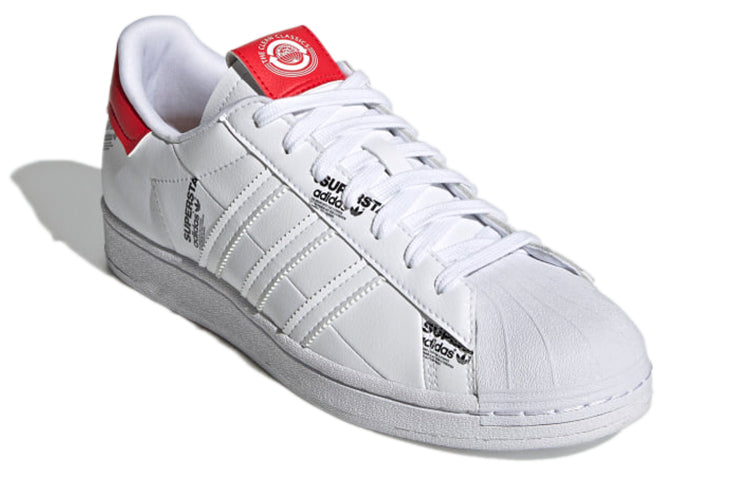 adidas Superstar 'White Vivid Red' GV7672