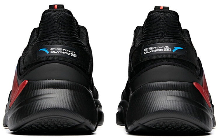 ANTA Running Series Sneakers 'Black Blue Red' 112035565-1