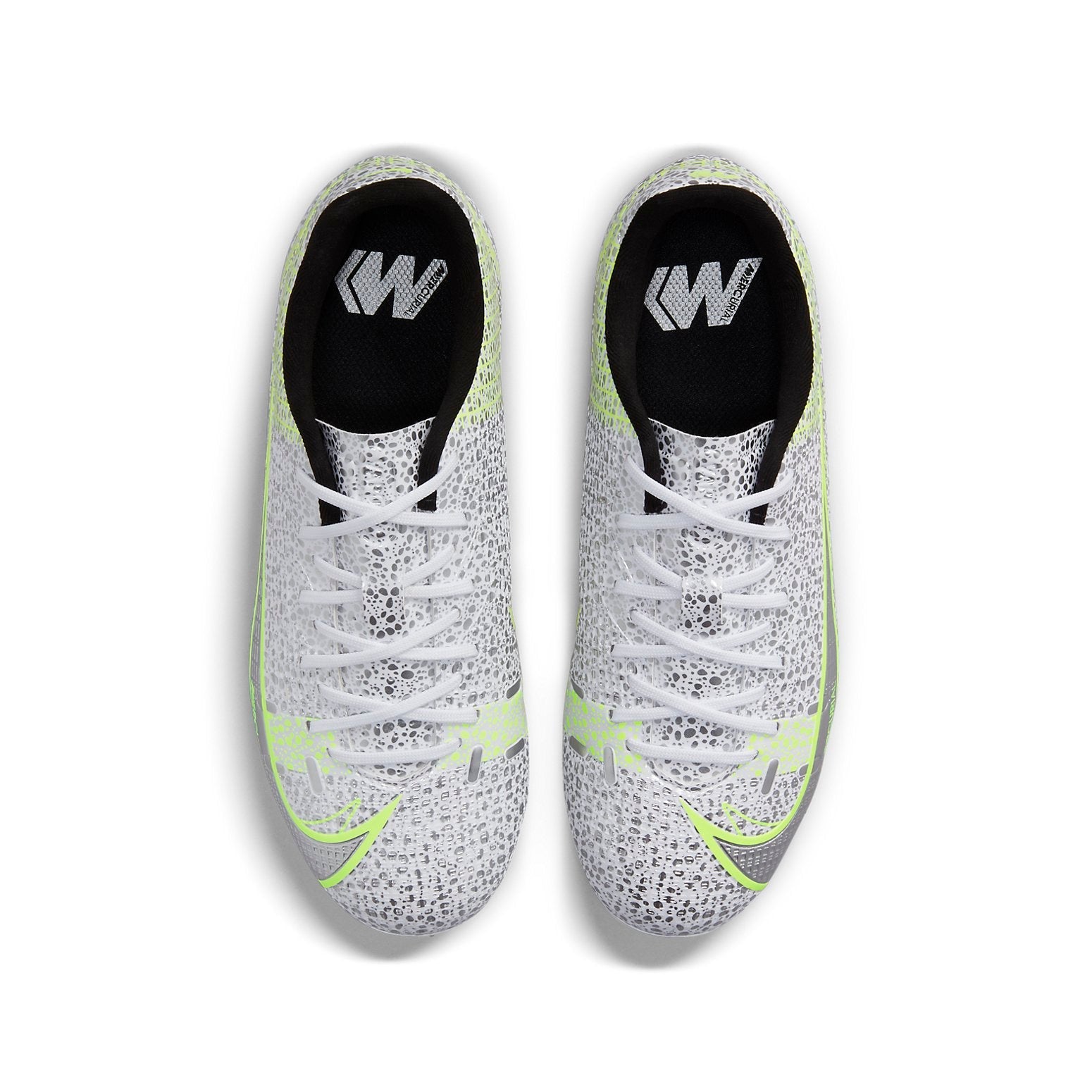 (GS) Nike Mercurial Vapor 14 Academy FG MG 'Metallic Silver Volt' CV0811-107