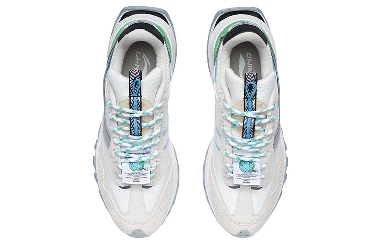 Li-Ning Cosmos EVO 'White Grey Green' AGCR445-1