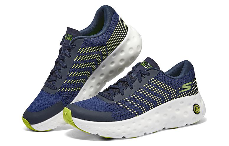 Skechers Max Cushioning Hyper Craze Bounce 'Navy Lime' 220695-NVLM