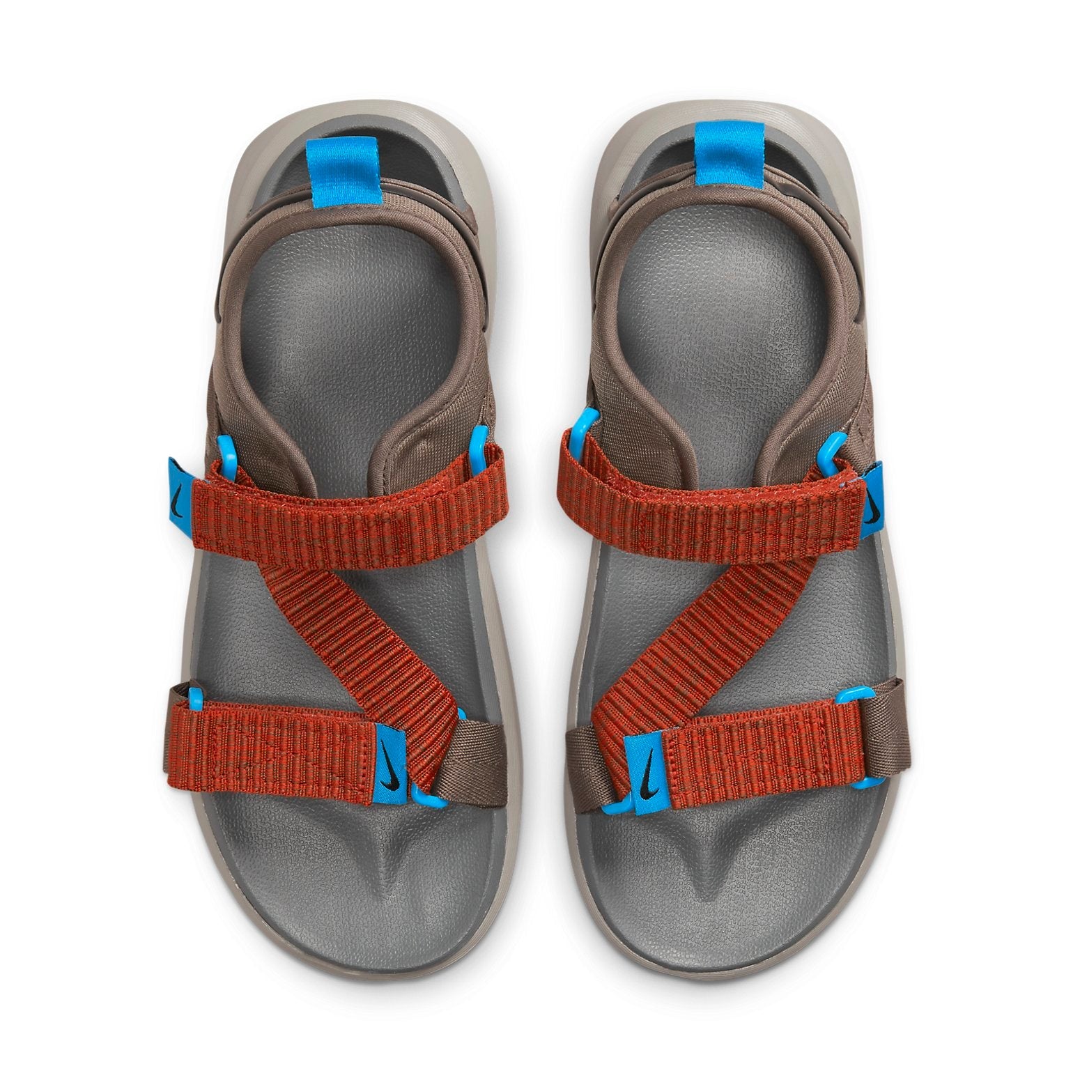 Nike Vista Sandals 'Ironstone Black Orange' DJ6605-003