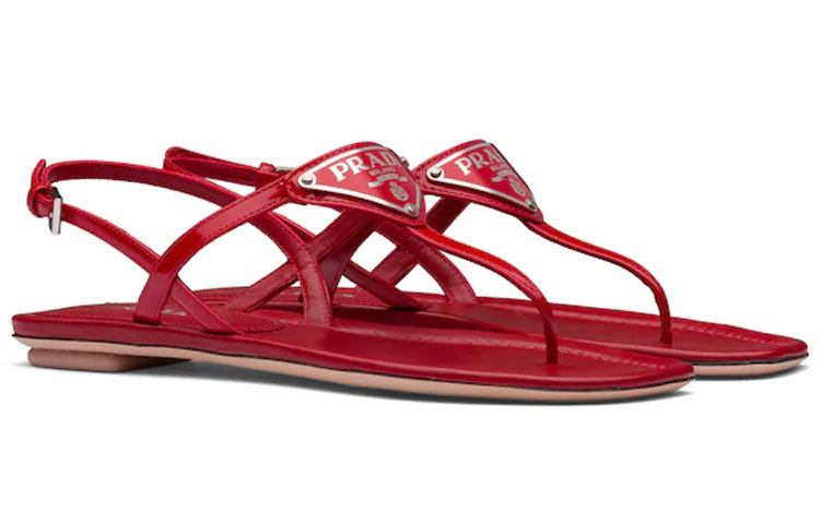 (WMNS) PRADA Cross Strap Sandals 'Red' 1Y032M_069_F0011_F_005