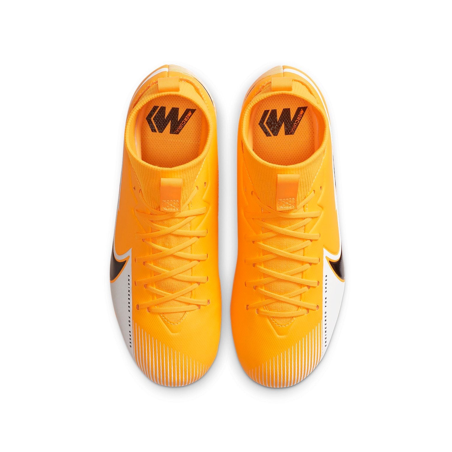 (GS) Nike Jr Mercurial Superfly 7 Academy AG Artificial Grass 'Black Yellow' BQ5405-801