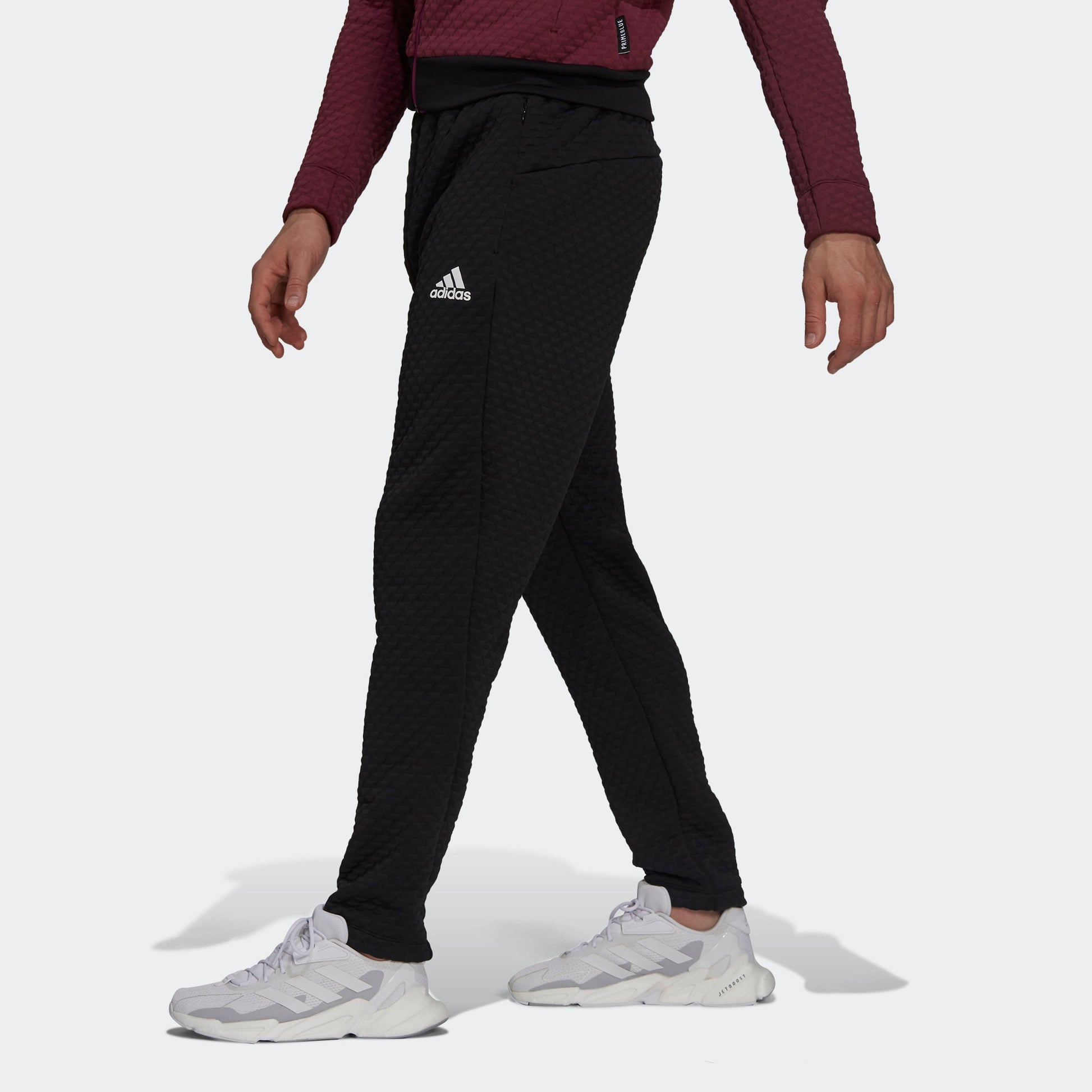 Men's adidas Z.n.e. Pt Rdy Casual Breathable Bundle Feet Sports Pants/Trousers/Joggers Black GT3743
