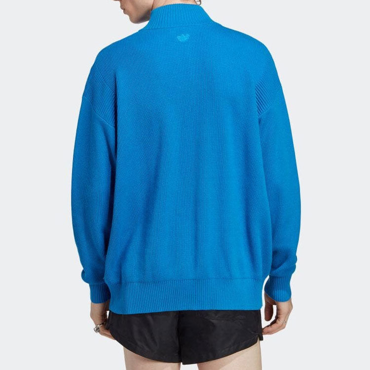 adidas Originals Logo Patch Sweater 'Blue' IA2499