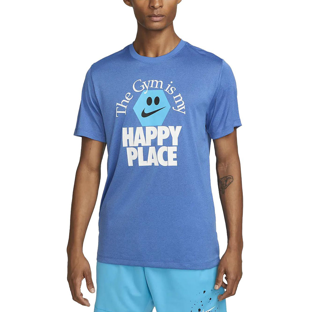 Nike Dri-Fit Happy Place T-Shirt 'Blue' FD0141-456