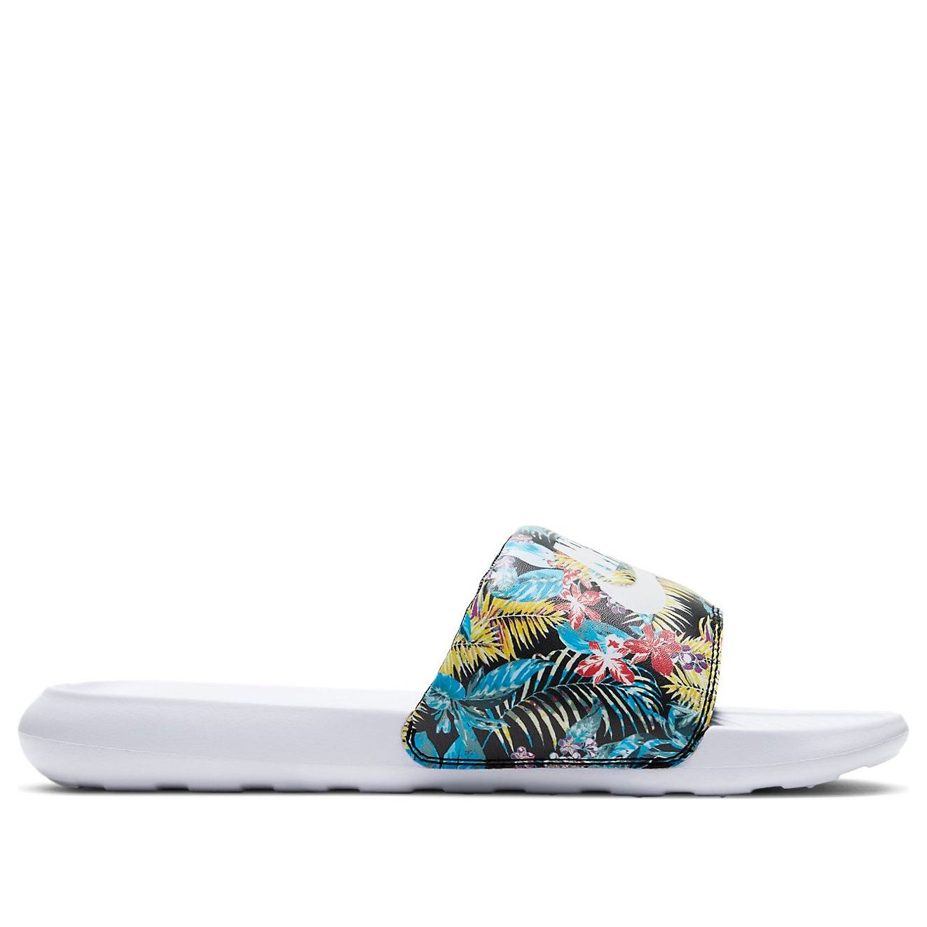 (WMNS) Nike Victori One Printed Slide 'Floral - White' CN9676-005