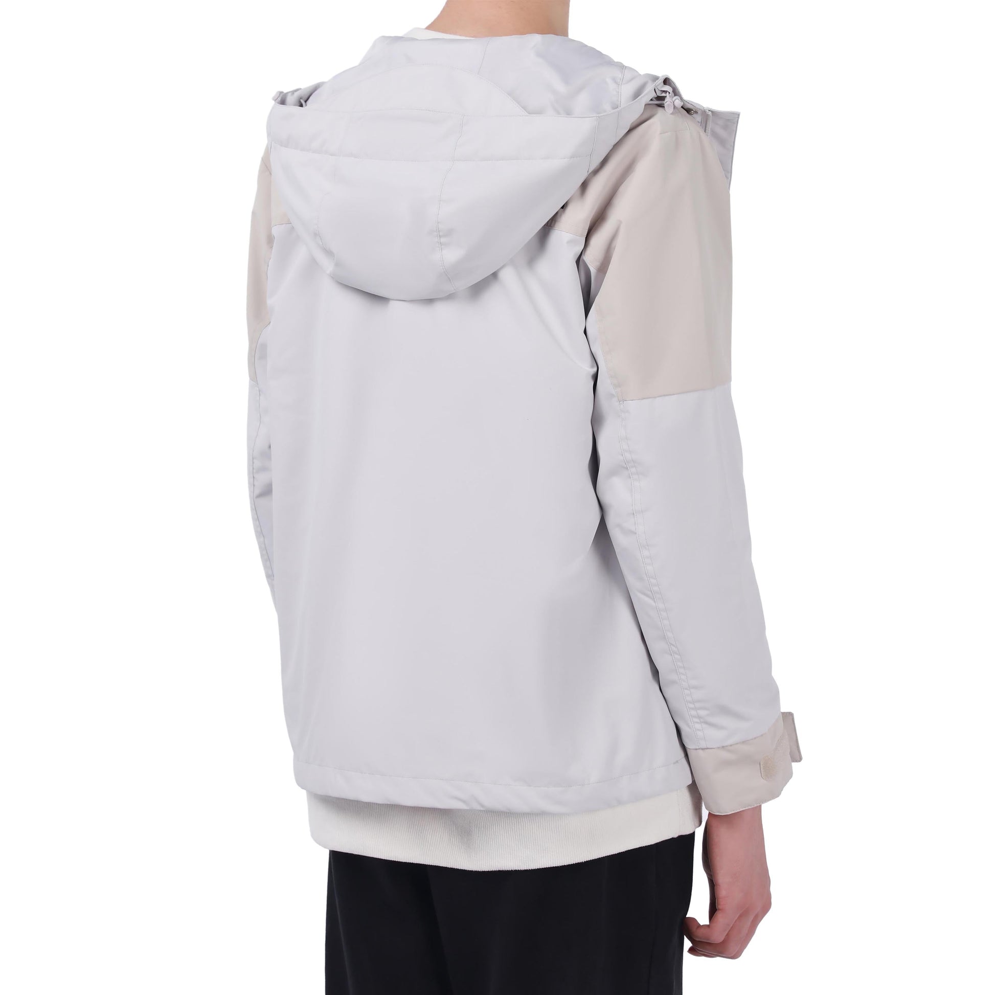 THE NORTH FACE Logo Mountain Windbreaker Jacket 'White' NF0A81NO-FN4