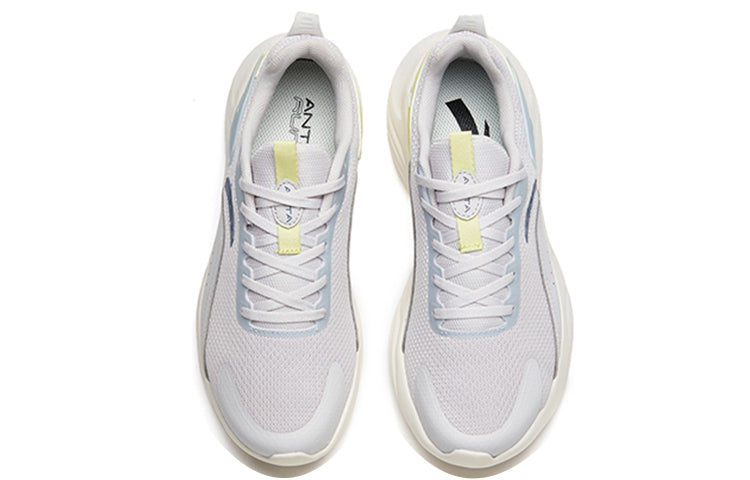 (WMNS) ANTA Running Series Sneakers 'Grey Blue Yellow' 122215571-4