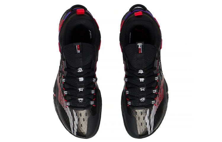 Li-Ning Ground Flying Pro 'Black Red' AYAS032-3